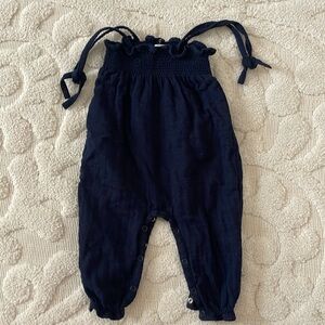 Jamie Kay baby blue romper size 3-6mo 💙